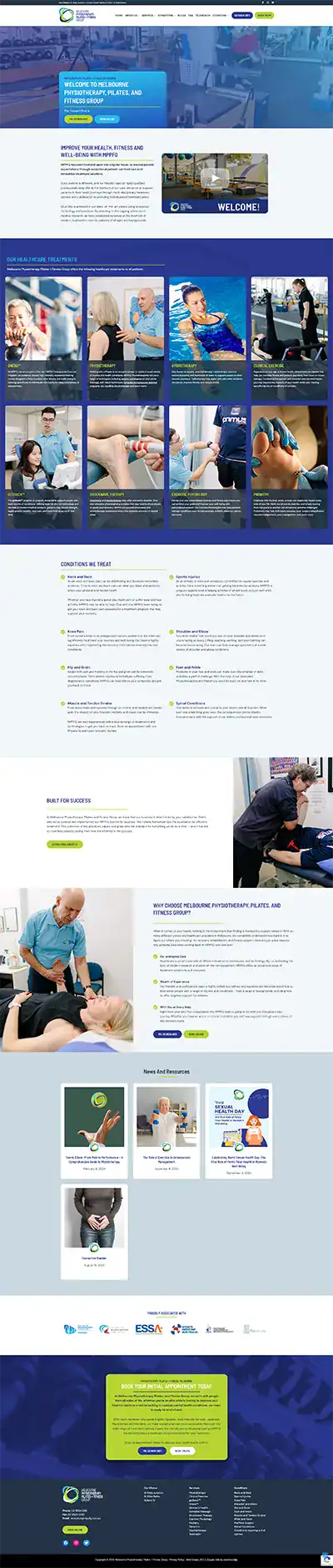 Physiotherapy, Pilates & Fitness Group in Melbourne.