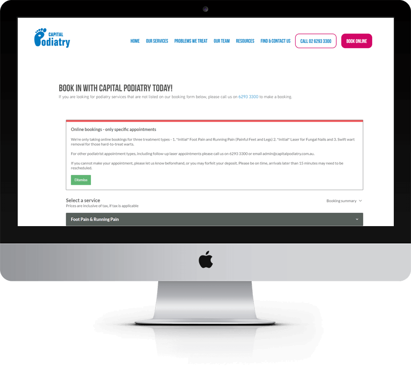 Capital Podiatry Case Study