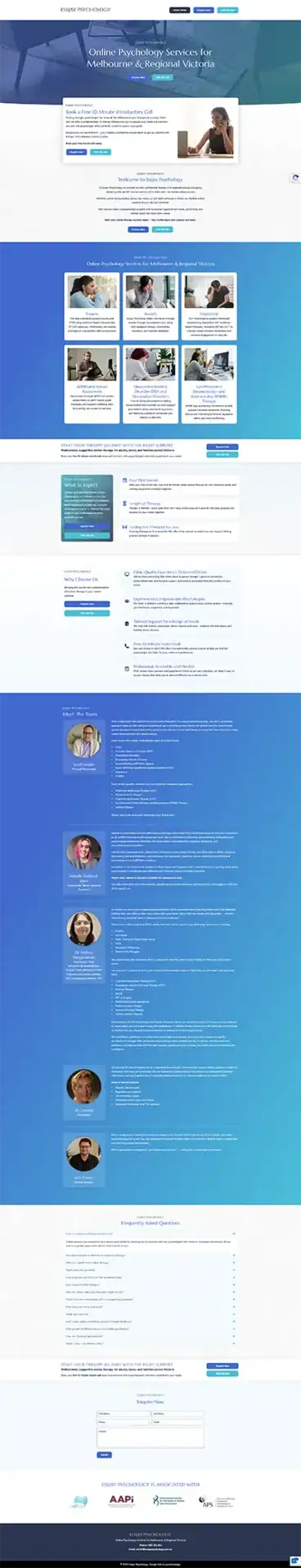 Professional psychology services at PracticeEdge for mental health support.