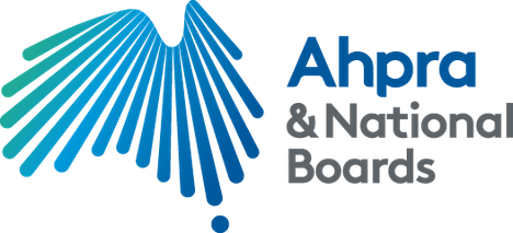 Ahpra and National Boards Logo