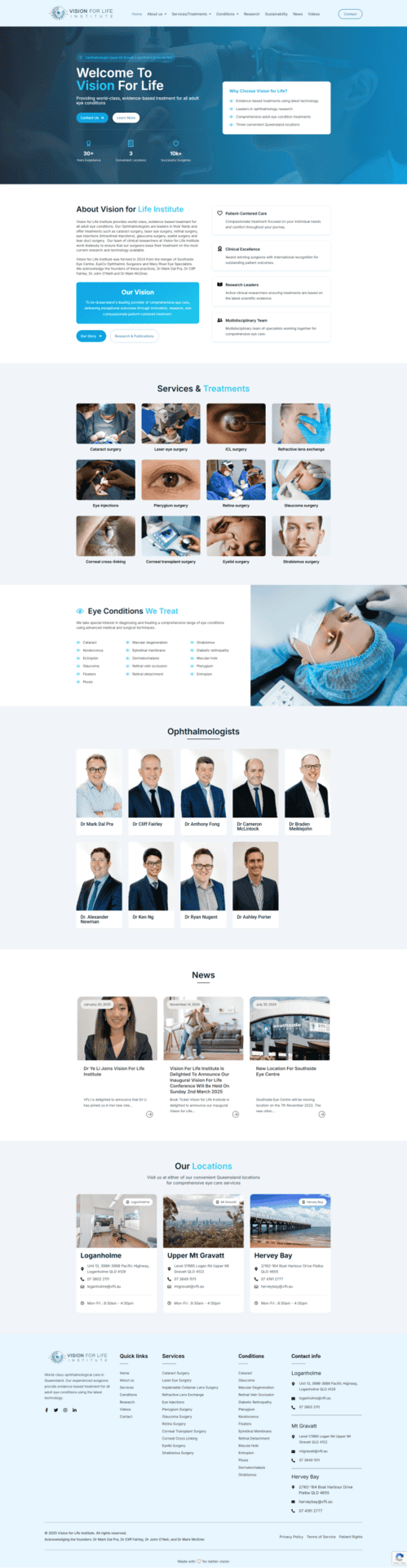 PracticeEdge team providing eye care and vision solutions for a better life.