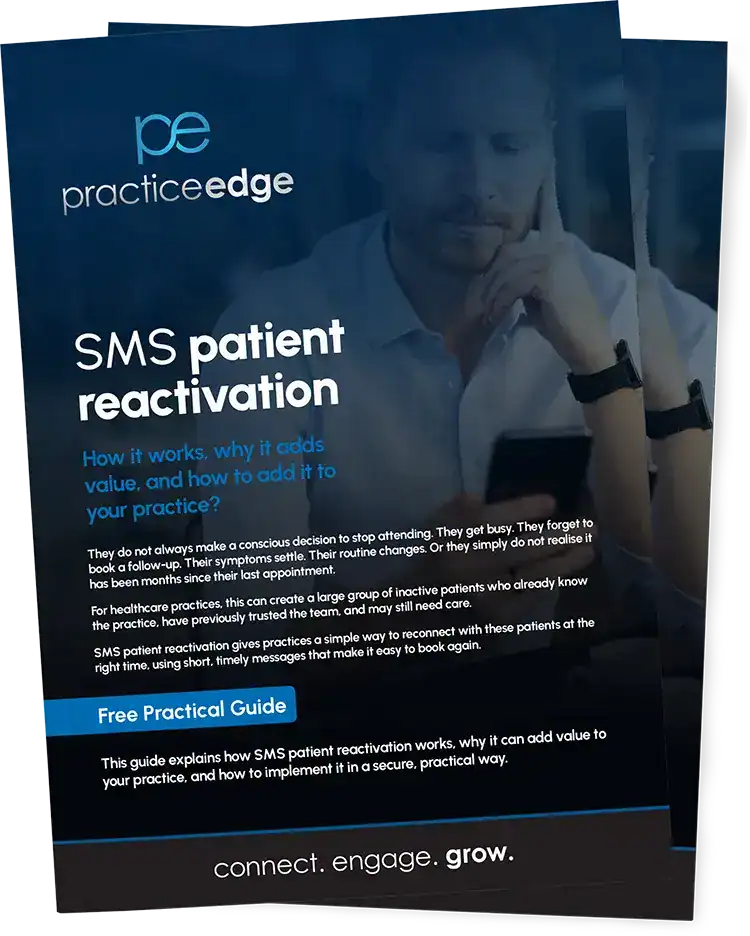 Informative guide on SMS patient reactivation to boost practice engagement and growth.