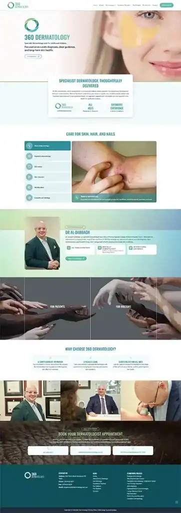 Dermatology care and skin health specialists in Australia.